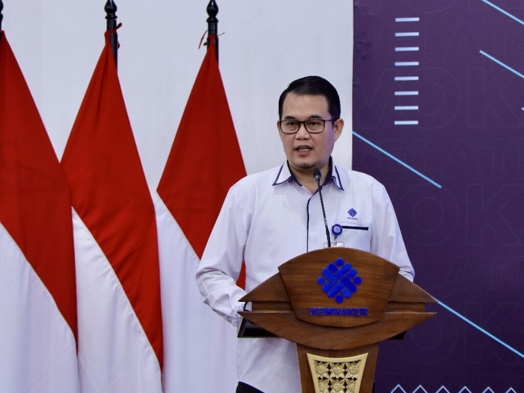 Direktur Jenderal Pembinaan Pelatihan Vokasi dan Produktivitas Kemnaker, Darmawansyah