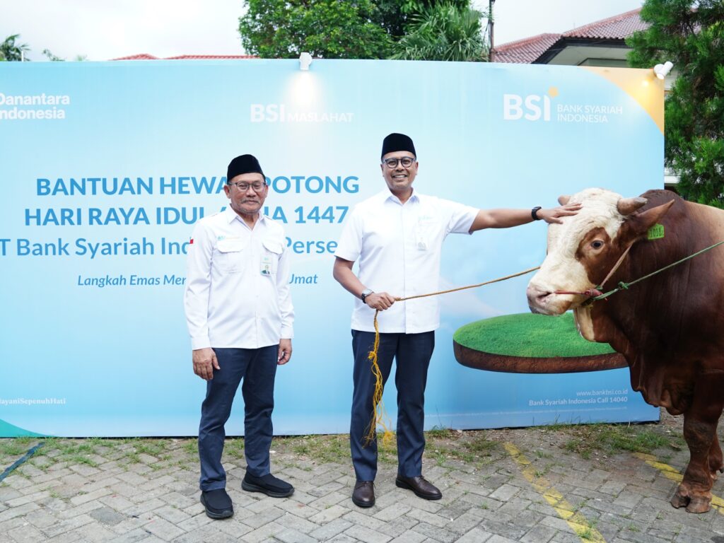 BSI menyalurkan lebih dari 24 ribu hewan kurban ke berbagai wilayah Indonesia pada Idul Adha 1447 Hijriah