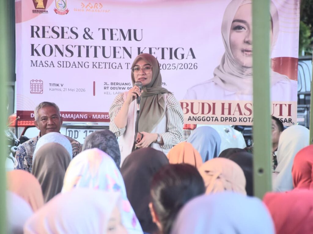 Anggota DPRD Makassar Budi Hastuti