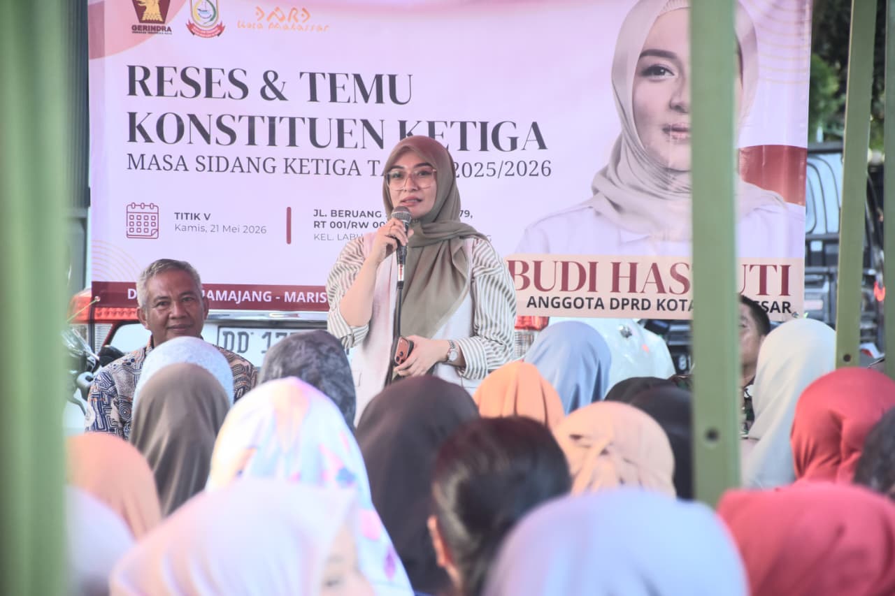Anggota DPRD Makassar Budi Hastuti