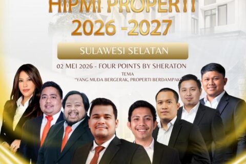 Pelantikan HIPMI Properti Sulsel Digelar Sabtu Besok