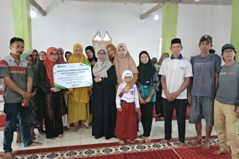 Wujud Kepedulian Sosial, Pegadaian Bantu Renovasi Masjid Babul Jannah di Kabupaten Gowa