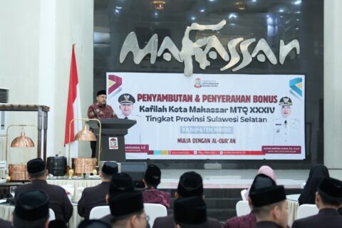 Sabet 47 Juara, Kafilah MTQ Makassar Diguyur Bonus oleh Wali Kota Munafri