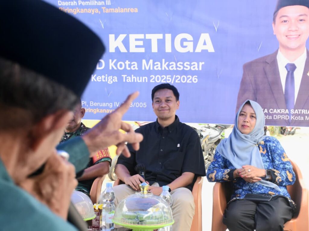 Andi Odhika Cakra Satriawan menyerap aspirasi warga saat reses di Tamalanrea dan Biringkanaya Makassar