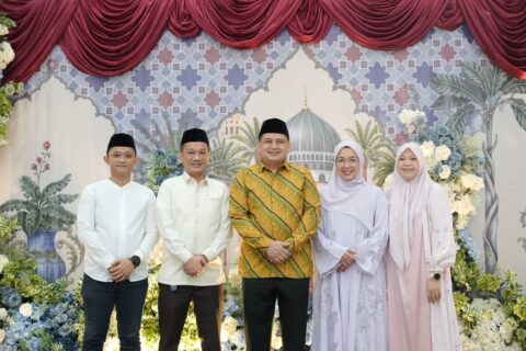 Suasana Kekeluargaan Warnai Open House Iduladha Appi-Melinda di Rujab Wali Kota