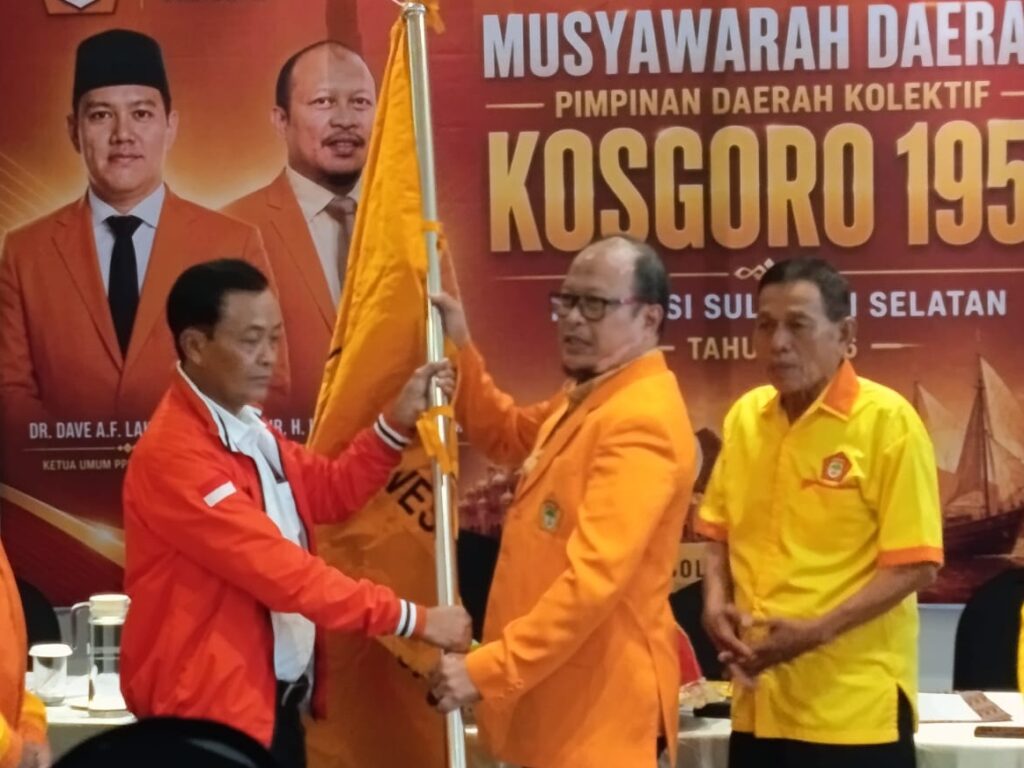 Tak Ada Rival, Haris Yasin Limpo Melenggang ke Periode Kedua di Kosgoro Sulsel