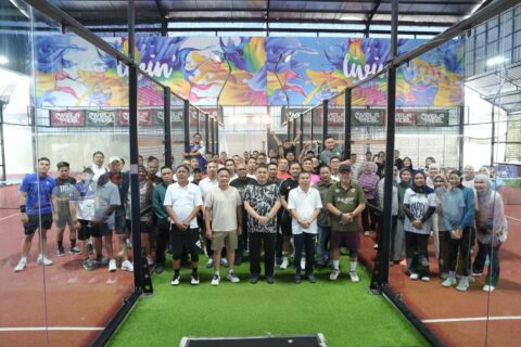 Wali Kota Makassar Buka dan Meriahkan di Turnamen Padel Purna Praja Sulsel