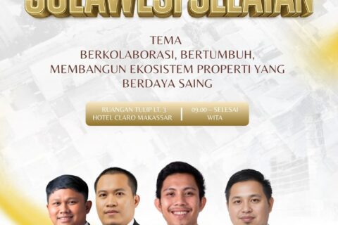 HIPMI Properti Sulsel Gelar Raker 2026-2027, Perkuat Kolaborasi Bangun Ekosistem Properti Berdaya Saing