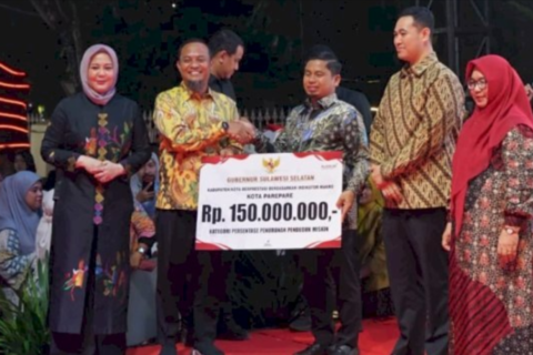 Kinerja Diakui, Pemkot Parepare Terima Dua Apresiasi dari Pemprov Sulsel