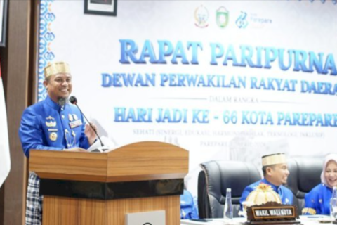 Parepare Diproyeksikan Gubernur Sulsel Jadi Percontohan Gerakan Indonesia Asri