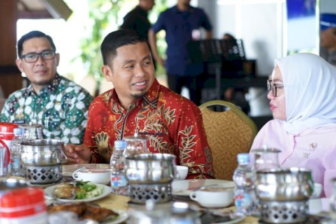 Wali Kota Tasming Terima Kunjungan Wamenkop, Dorong Sinergi Pusat dan Daerah
