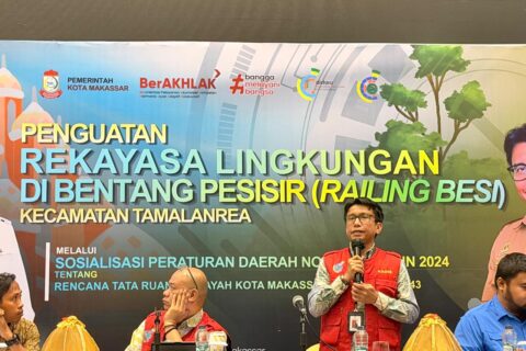 Awasi Tata Ruang dari Pesisir hingga Pulau, Distaru Makassar Hadirkan Inovasi Railing Besi