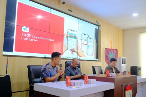 Bapenda Makassar Melanjutkan Rangkaian Sosialisasi Inovasi PAMUNGKAS di Ujung Pandang