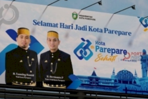 Angkat Tema “Parepare Sehati”, Pemkot Rilis Logo HUT ke-66