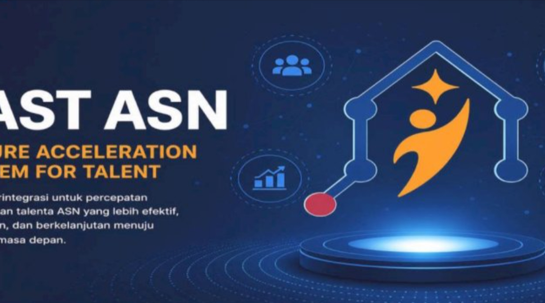 Gubernur Sulawesi Selatan Andi Sudirman Sulaiman meluncurkan inovasi sistem manajemen talenta digital FAST ASN di Kantor Gubernur Sulawesi Selatan, Makassar, Jumat (31/7/2026).