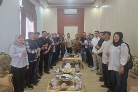 Terima Audiensi Panitia, Wakil Wali Kota Hermanto Pasennang Siap Sukseskan Padel REI Merdeka 2026