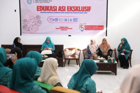 Pekan Ibu Menyusui Dunia 2026, TP PKK Makassar Bersama AIMI dan Dinkes Bekali 300 Peserta Edukasi ASI Eksklusif