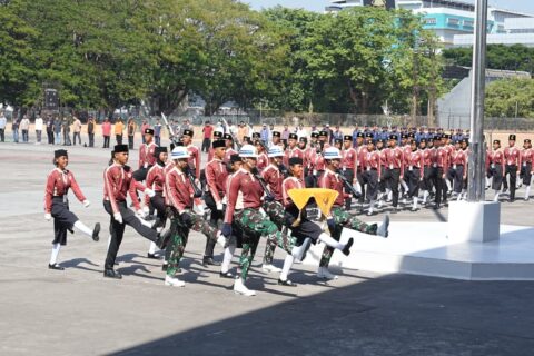 Wali Kota Makassar Pimpin Gladi Bersih Upacara HUT ke-81 RI di Lapangan Karebosi