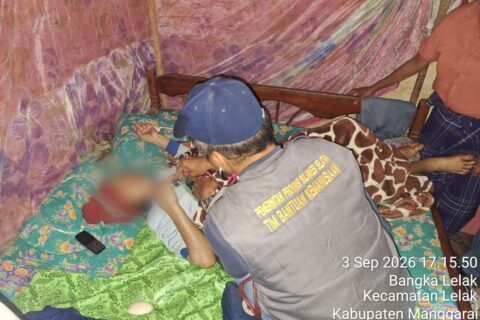 Tim Kesehatan Sulsel Layani 315 Pasien Pascagempa di Manggarai