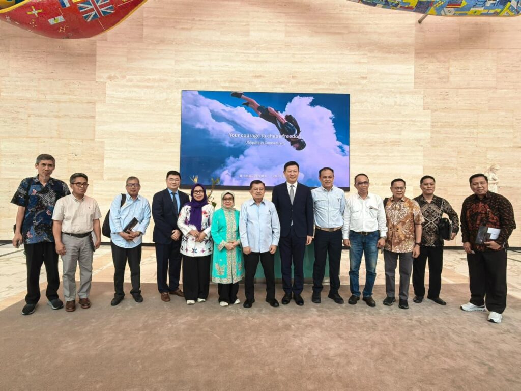 JK Dorong Perguruan Tinggi Indonesia Percepat Penguasaan AI Usai Kunjungi Huawei Shenzhen
