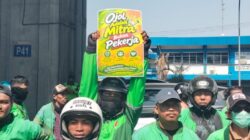 Risko Kehilangan Fleksibilitas, Pengemudi Ojol di Makassar Aksi Tolak Alih Status Hubungan Kerja