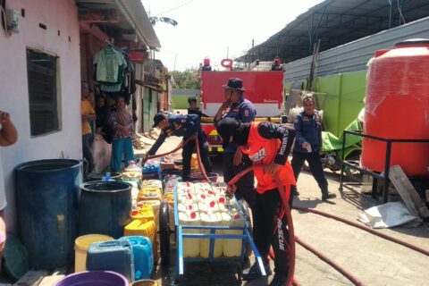 BPBD Makassar Salurkan 5,1 Juta Liter Air Bersih, Jangkau 97 Ribu Jiwa di 62 Kelurahan