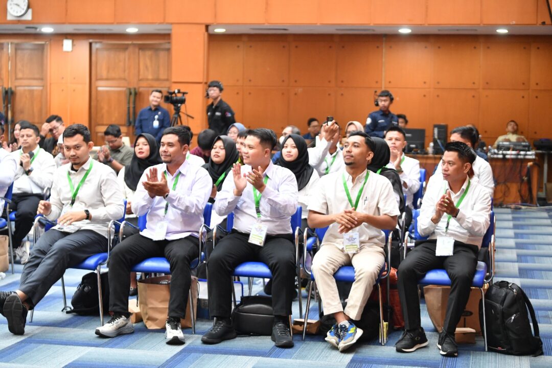 Pelepasan peserta Program Magang Luar Negeri Guru SMK Tahun 2026 di Gedung A Kemendikdasmen, Jakarta, Selasa (1/9).