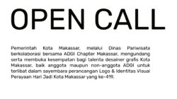 Ayo Ikut Sayembara Logo HUT ke-419 Kota Makassar, Desainer Wajib Lewati Seleksi Portofolio