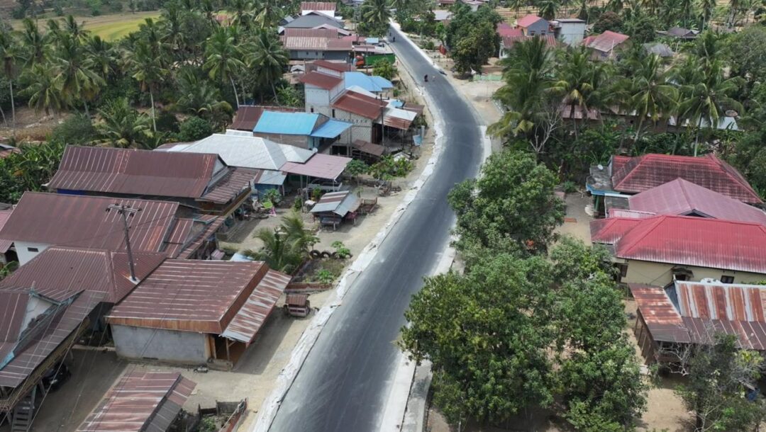 Poros Ujung Lamuru–Palattae di Kecamatan Ponre, Kabupaten Bone.