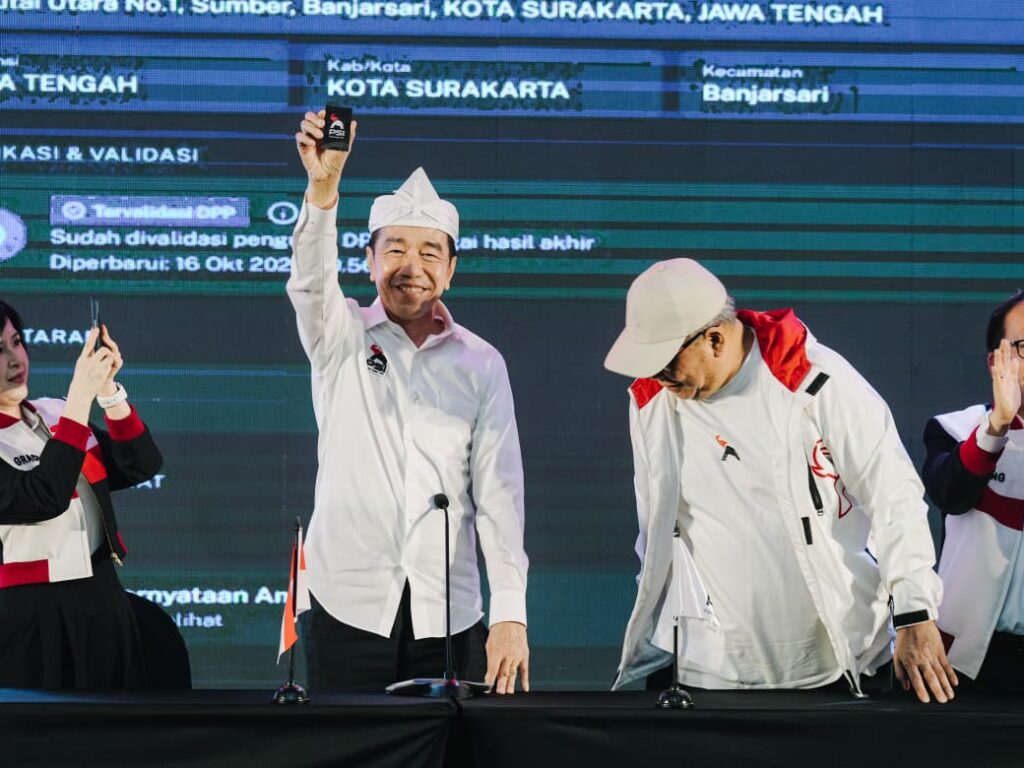 Jokowi Resmi Tegaskan Diri Kader PSI, Yakin Tembus Senayan: Jangan Ragu!