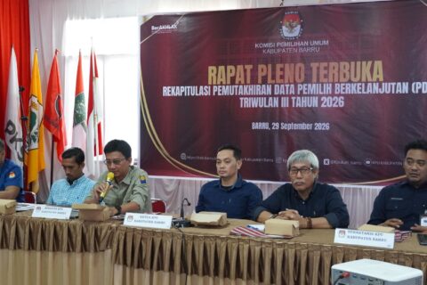 Kawal Hak Pilih Warga, KPU Barru Tetapkan 145.850 Pemilih Lewat Kolaborasi Lintas Sektor
