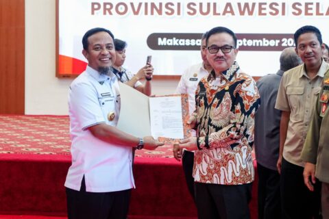 Jufri Rahman Berpamitan, 40 Tahun Pengabdian di Birokrasi Sulsel