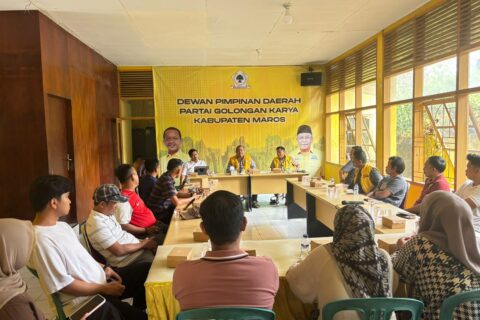 DPD II Partai Golkar Maros Gelar Rapat Persiapan Musda XI, Dijadwalkan 1 November 2026