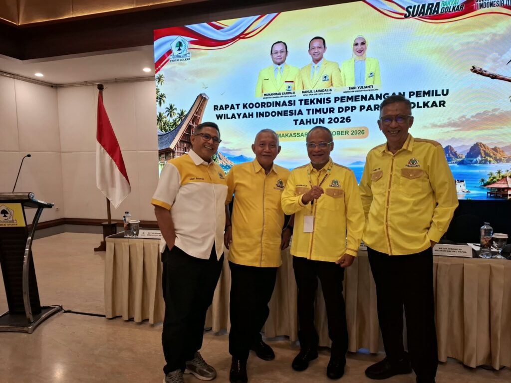 Sulsel Petakan Target Pemilu 2029 hingga TPS, Golkar Konsolidasi Indonesia Timur