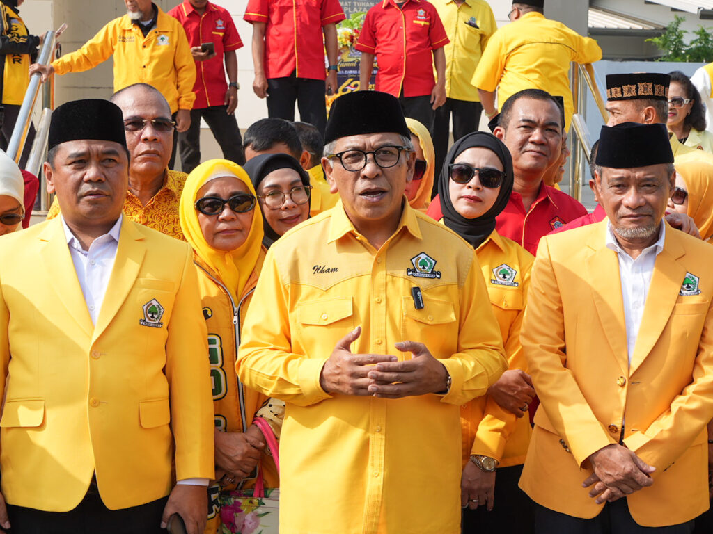 Syukuran HUT-62 Golkar, Ilham Arief Sirajuddin: Golkar Dahulukan Kebermanfaatan Dari Popularitas 