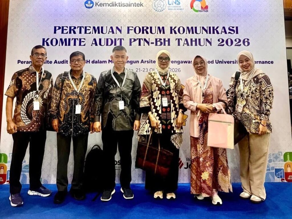 Komite Audit MWA Unhas Hadiri Forum Komunikasi Komite Audit PTN-BH Tahun 2026 di UNS