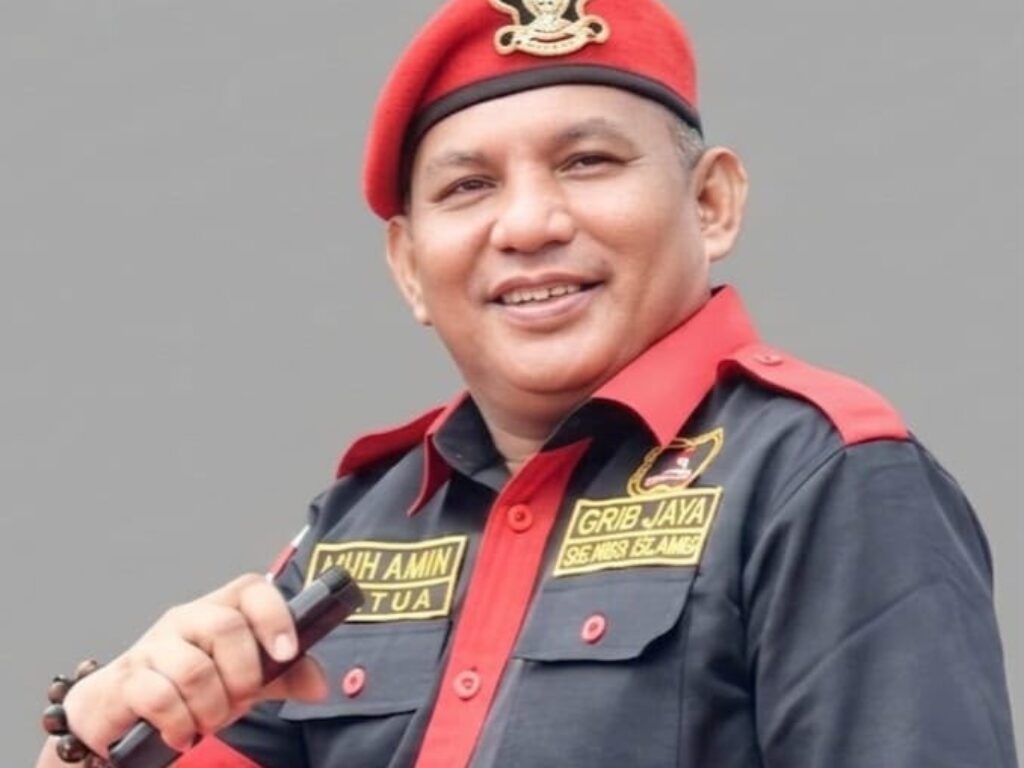 Ketua DPD Gerakan Rakyat Indonesia Bersatu (GRIB) Jaya Sulawesi Selatan, Muhammad Amin.