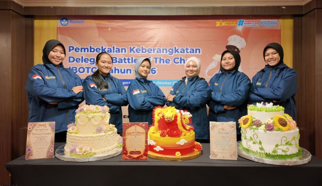 Enam murid SLB mewakili Indonesia di ajang tata boga internasional Battle of the Chefs 2026 di Penang, Malaysia.