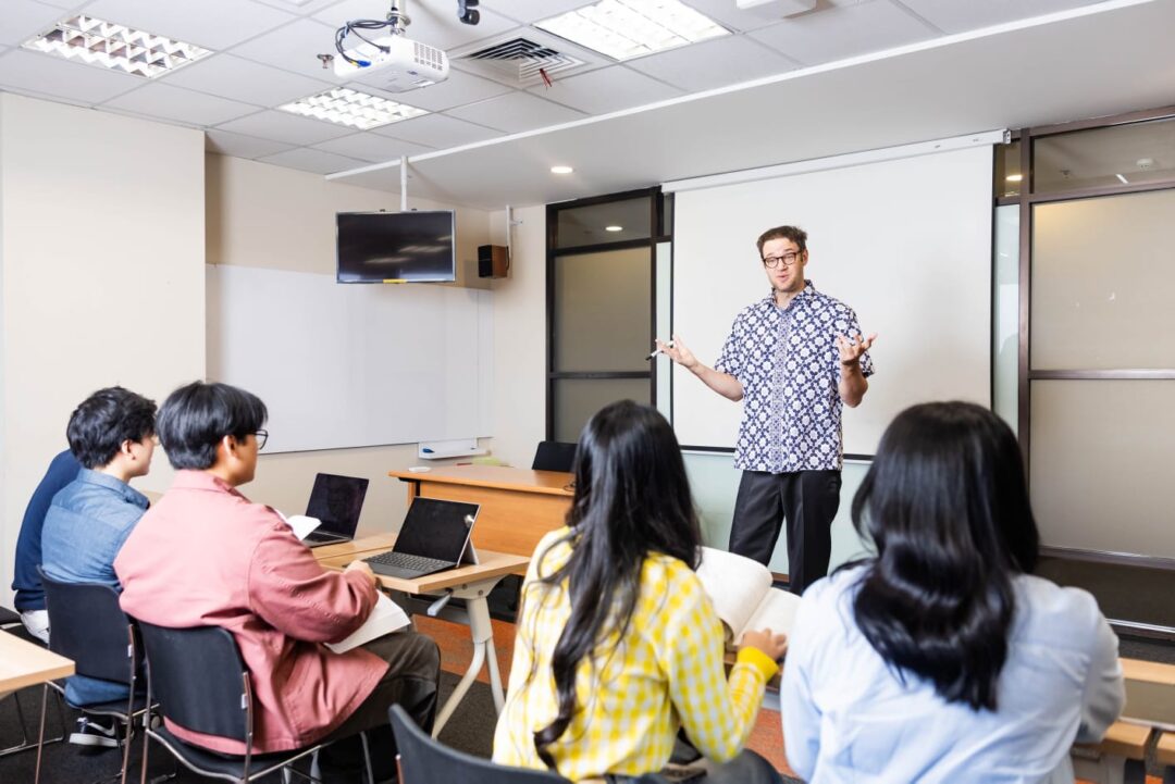 Pembelajaran di Sampoerna University.