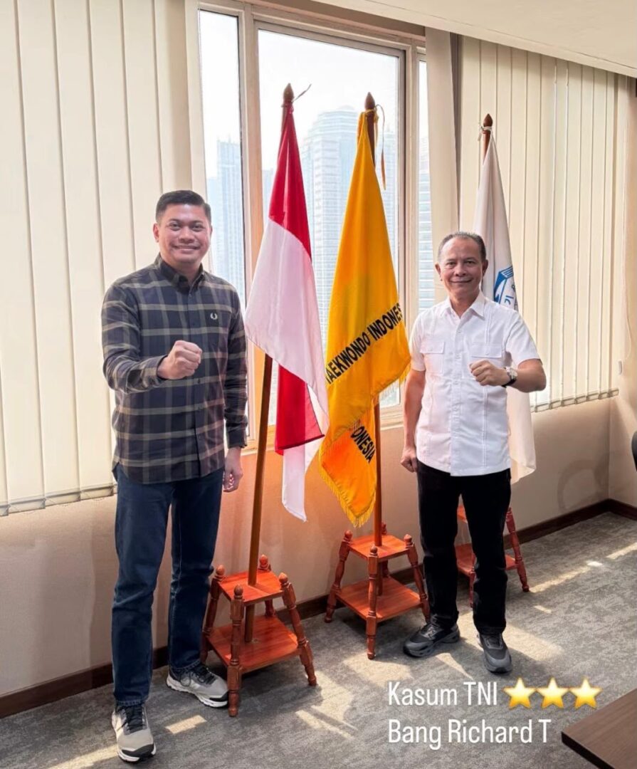Mantan Bupati Gowa Adnan Purichta Ichsan siap dilantik sebagai Ketua Pengprov TI Sulsel oleh Ketum PB TI Richard Tampubolon di Hotel Unhas.