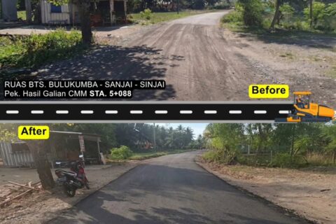 MYP Paket 1 Kini Memasuki Tahap Pengerjaan Pedestrian, Drainase dan Bahu Jalan