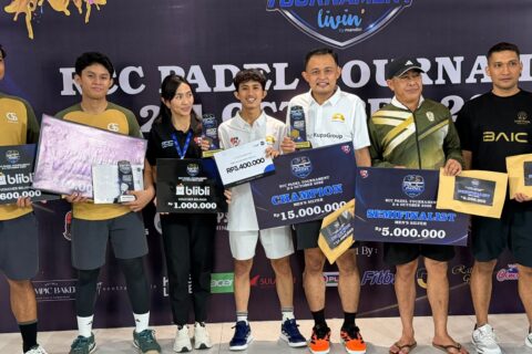 Benteng Kupa Tak Terbendung, Ardiansyah-Fadil Juara Men’s Silver Padel RCC