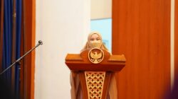 Ketua TP PKK Sulsel Naoemi Octarina Sudirman menghadiri Mental Heart Excellence di Makassar, Rabu (7/10/2026), untuk memperkuat peran perempuan.
