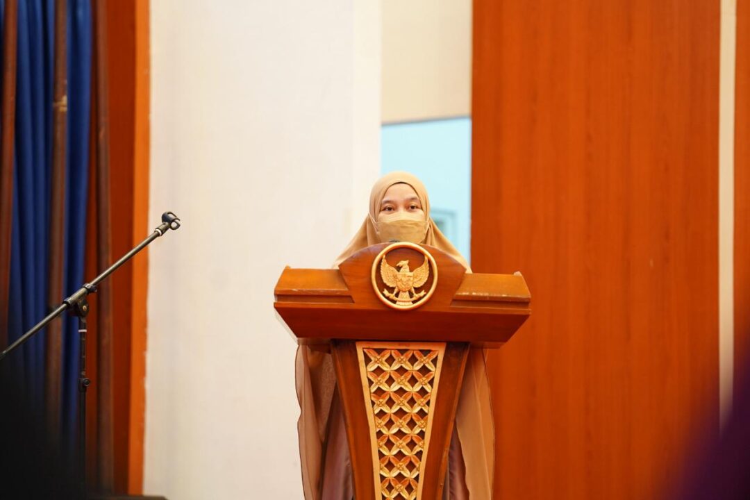 Ketua TP PKK Sulsel Naoemi Octarina Sudirman menghadiri Mental Heart Excellence di Makassar, Rabu (7/10/2026), untuk memperkuat peran perempuan.