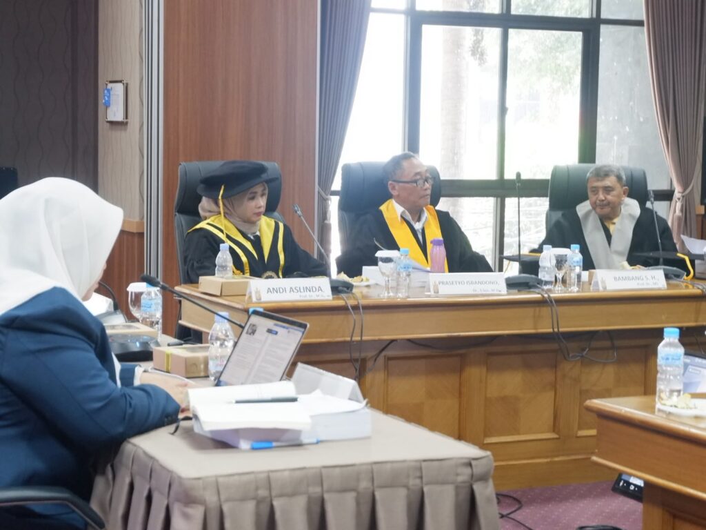 Prof Andi Aslinda Jadi Penguji Eksternal Doktor di Universitas Brawijaya