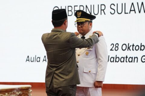 Darmawangsyah Muin Dilantik sebagai Bupati Gowa, Gubernur Sulsel Tekankan Pelayanan dan Percepatan Pembangunan