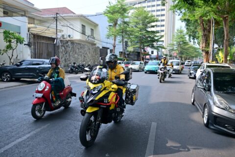 Ilham Arief Sirajuddin Naik Motor, Warnai Orientasi Golkar Sulsel di Malino